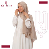 Chiffon Plain Scarf